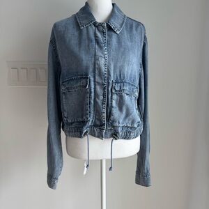 Sonoma Goods For Life Chambray Jacket Lightweight Women’s Small NEW